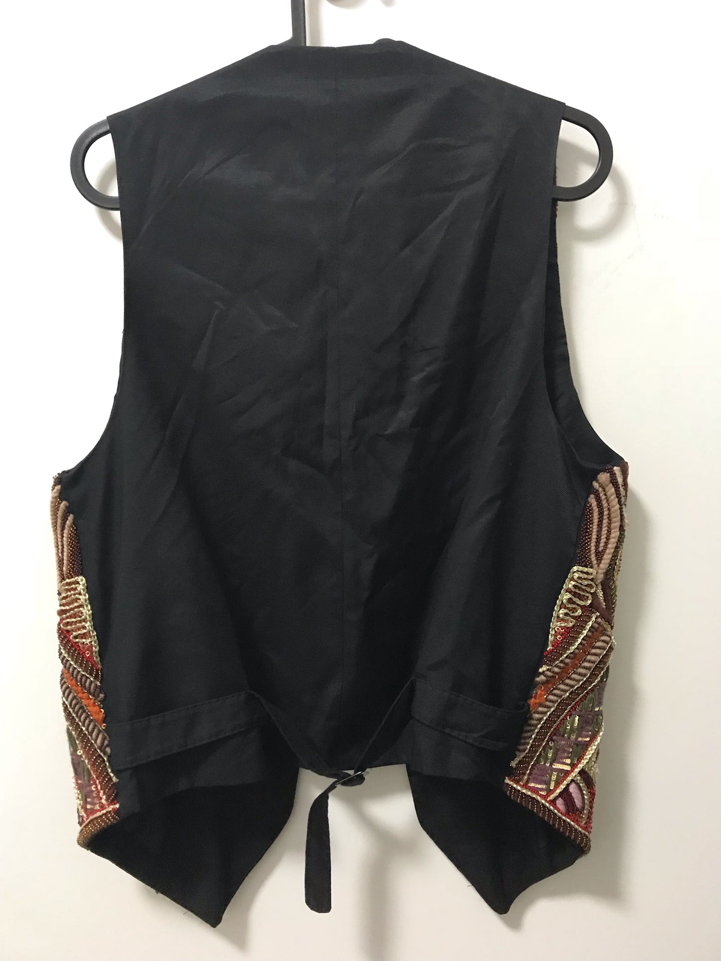 Saint Laurent SS15 sequins western vest
