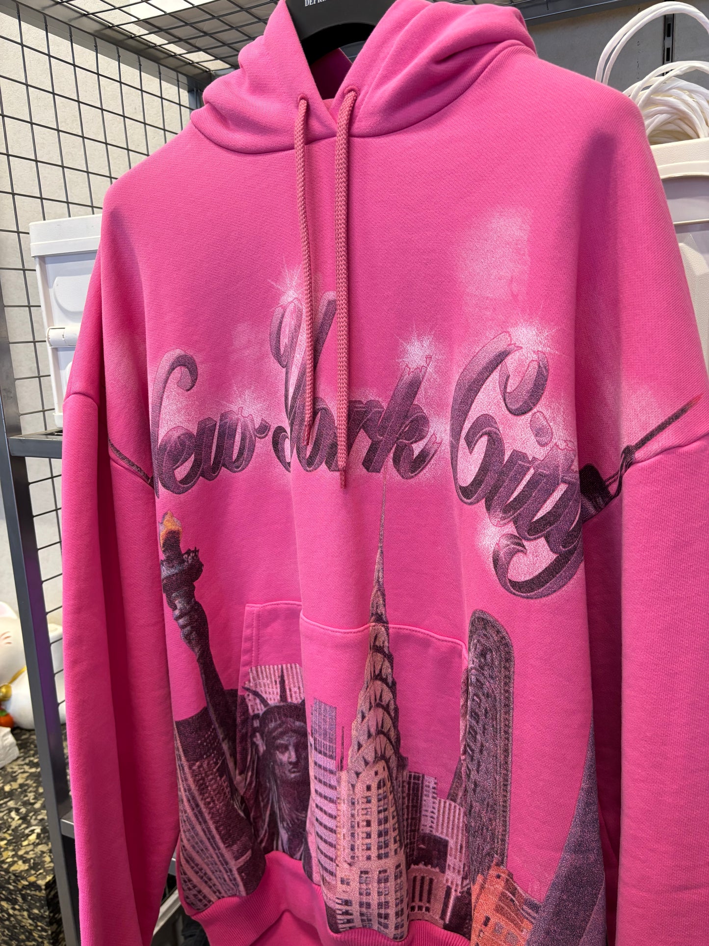 Balenciaga New York Airbrush Hoodie