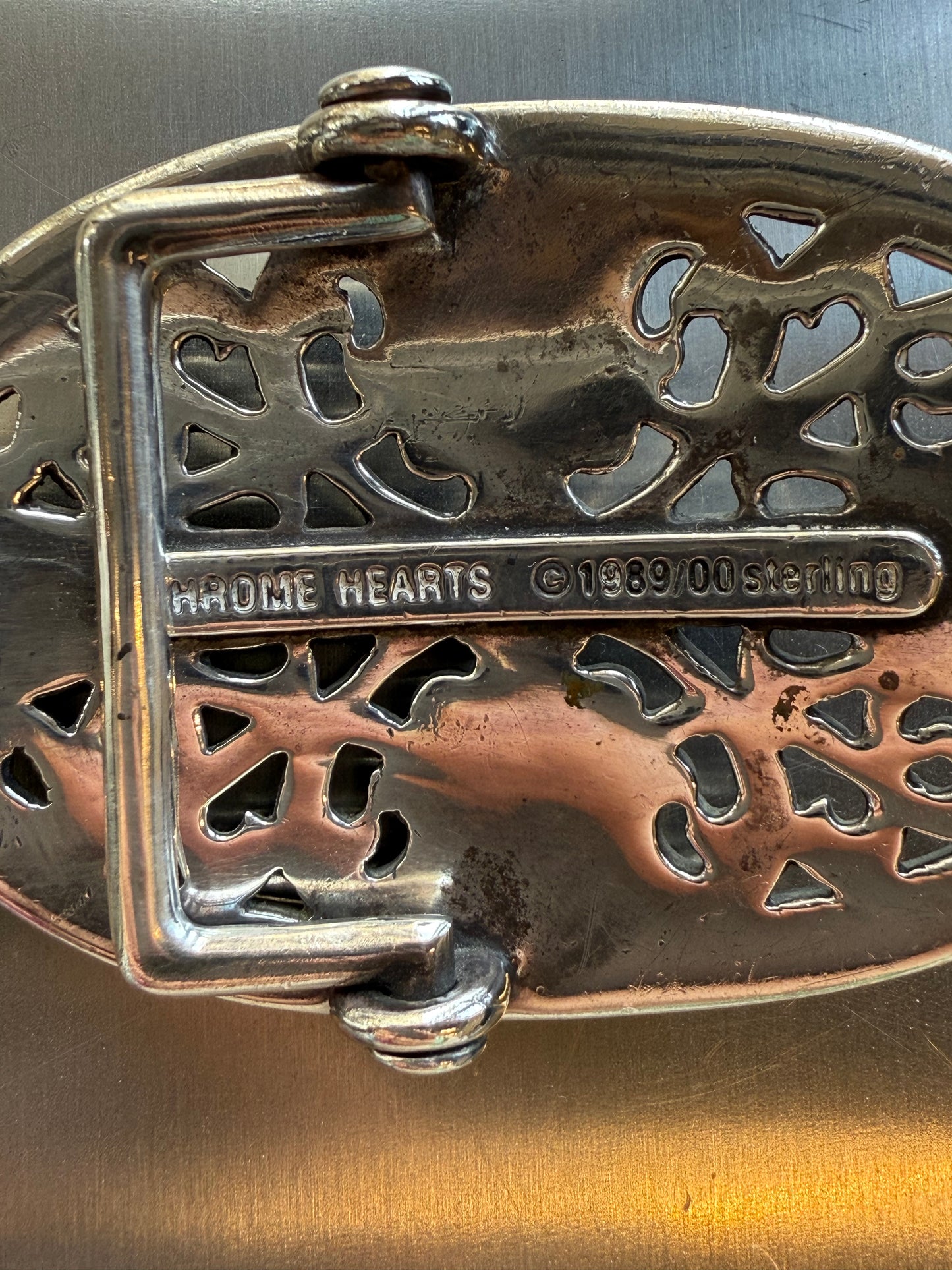 Chrome Hearts Sterling Silver Keeper Buckle