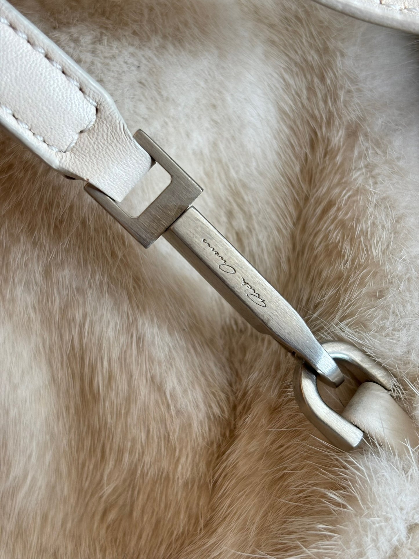 Rick Owens Mink Fur Cyclop Bunny Bag