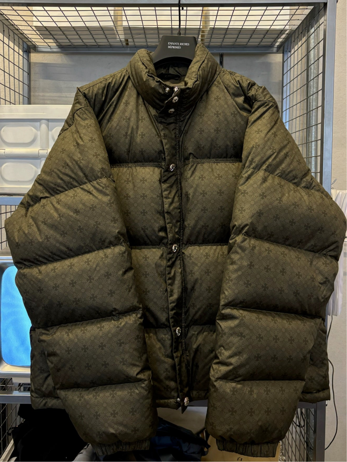 Chrome hearts prints puffer jackets