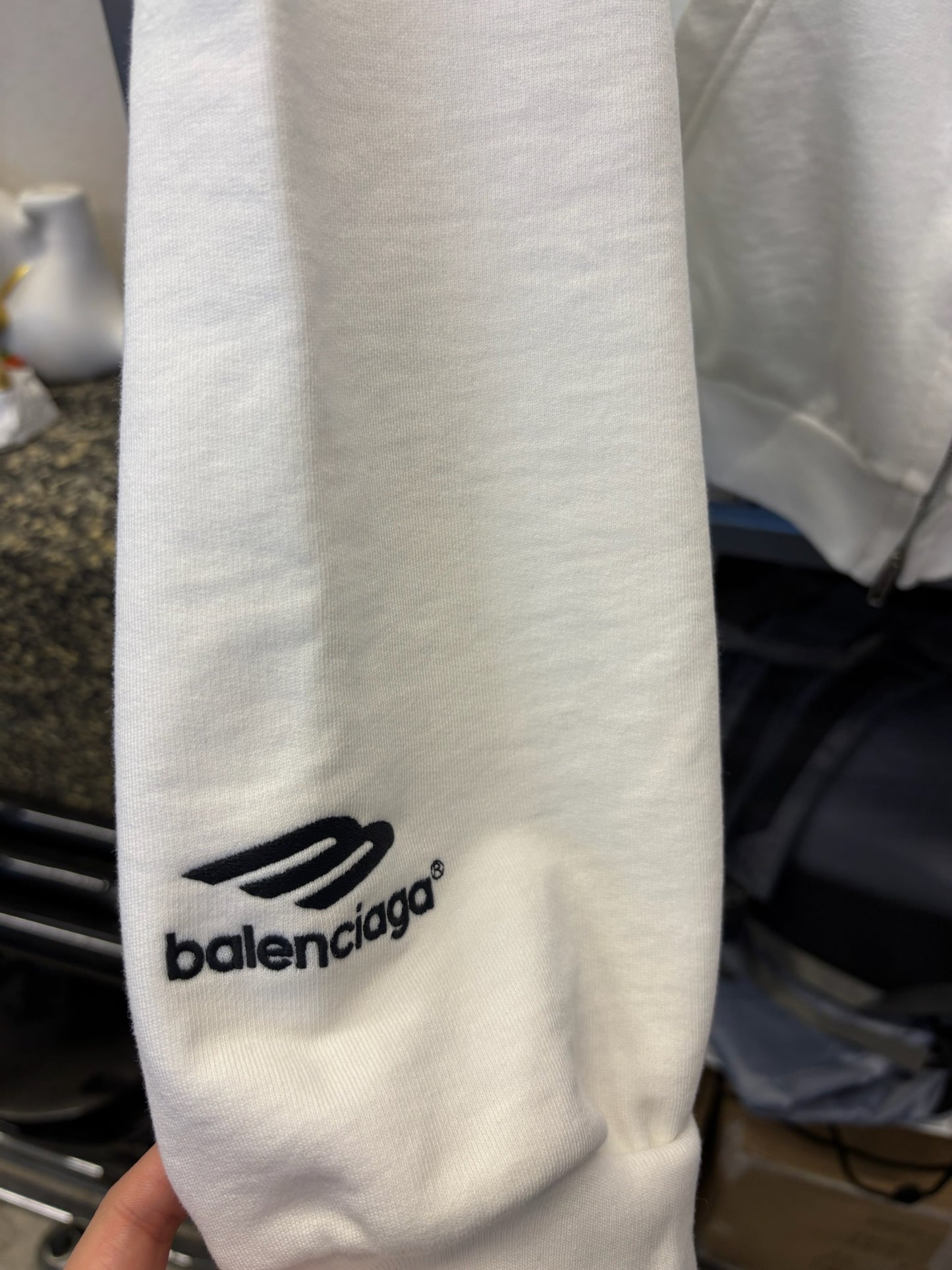 Balenciaga Soho exclusive zip up hoodies