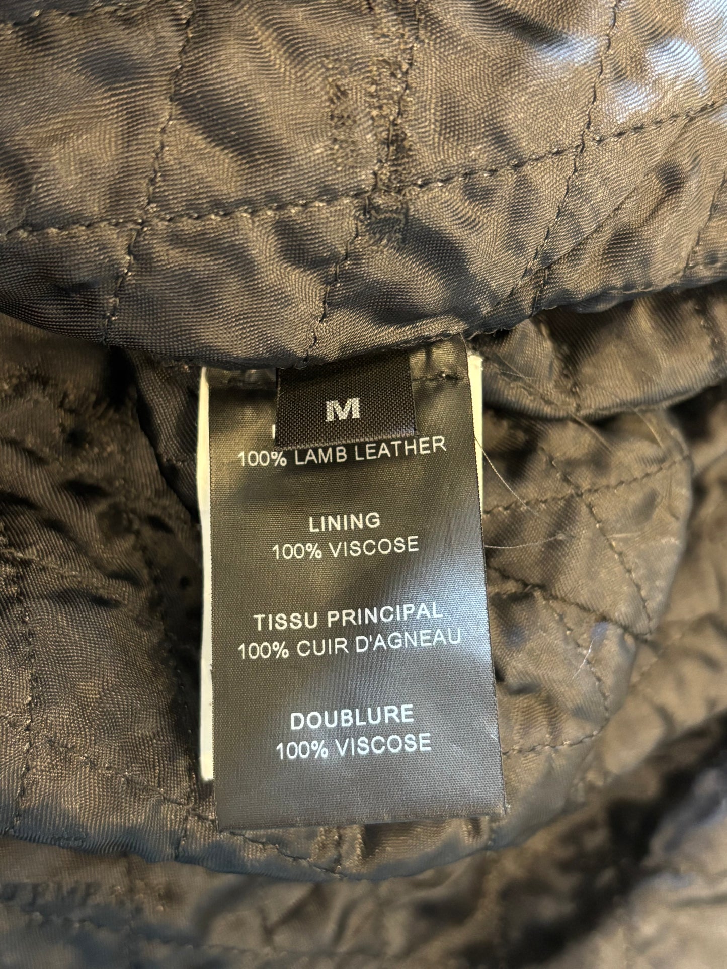 Vetements 19AW Incognito Leather Jacket