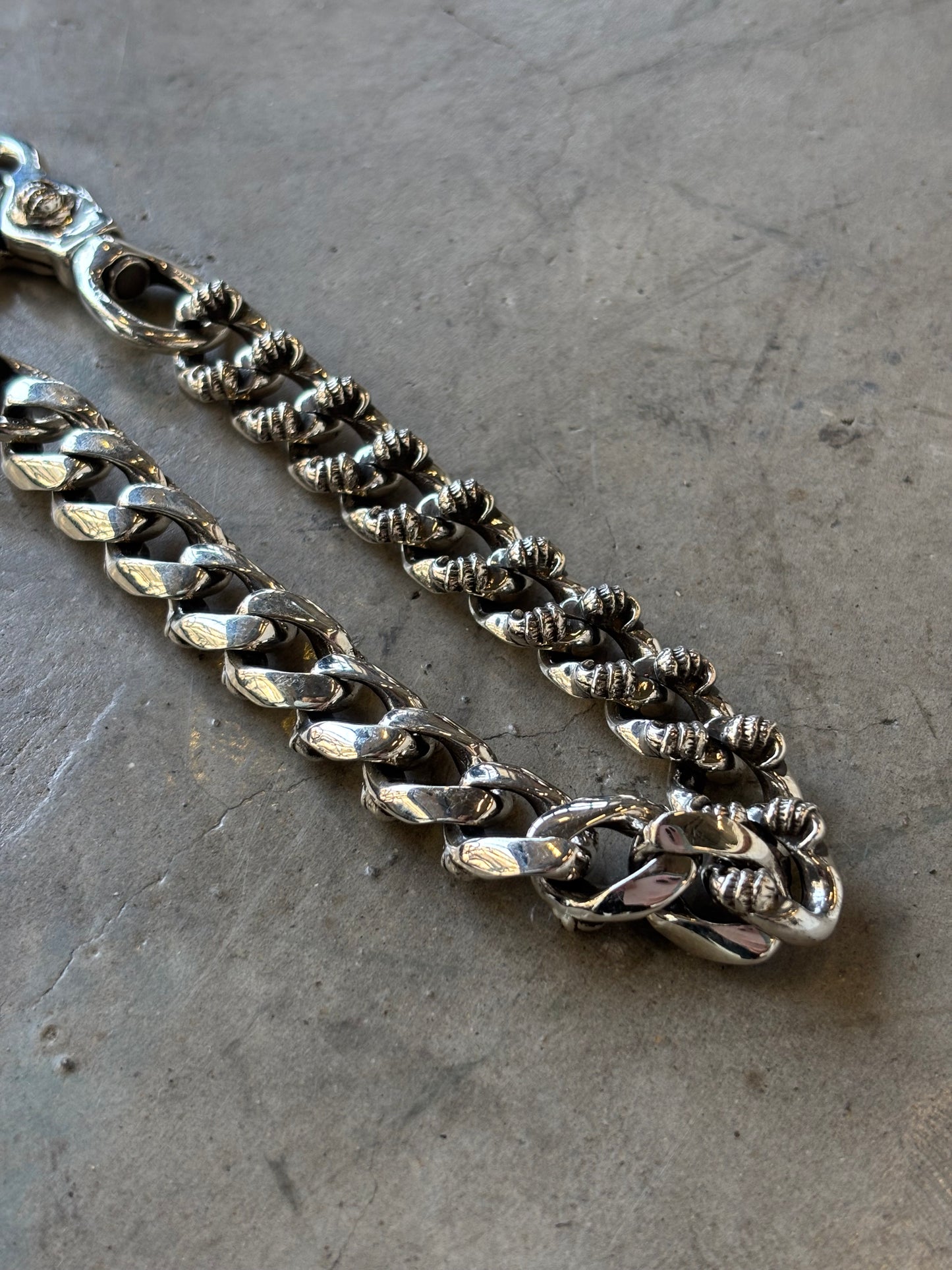Chrome Hearts Fancy Wallet Chain Double Clips