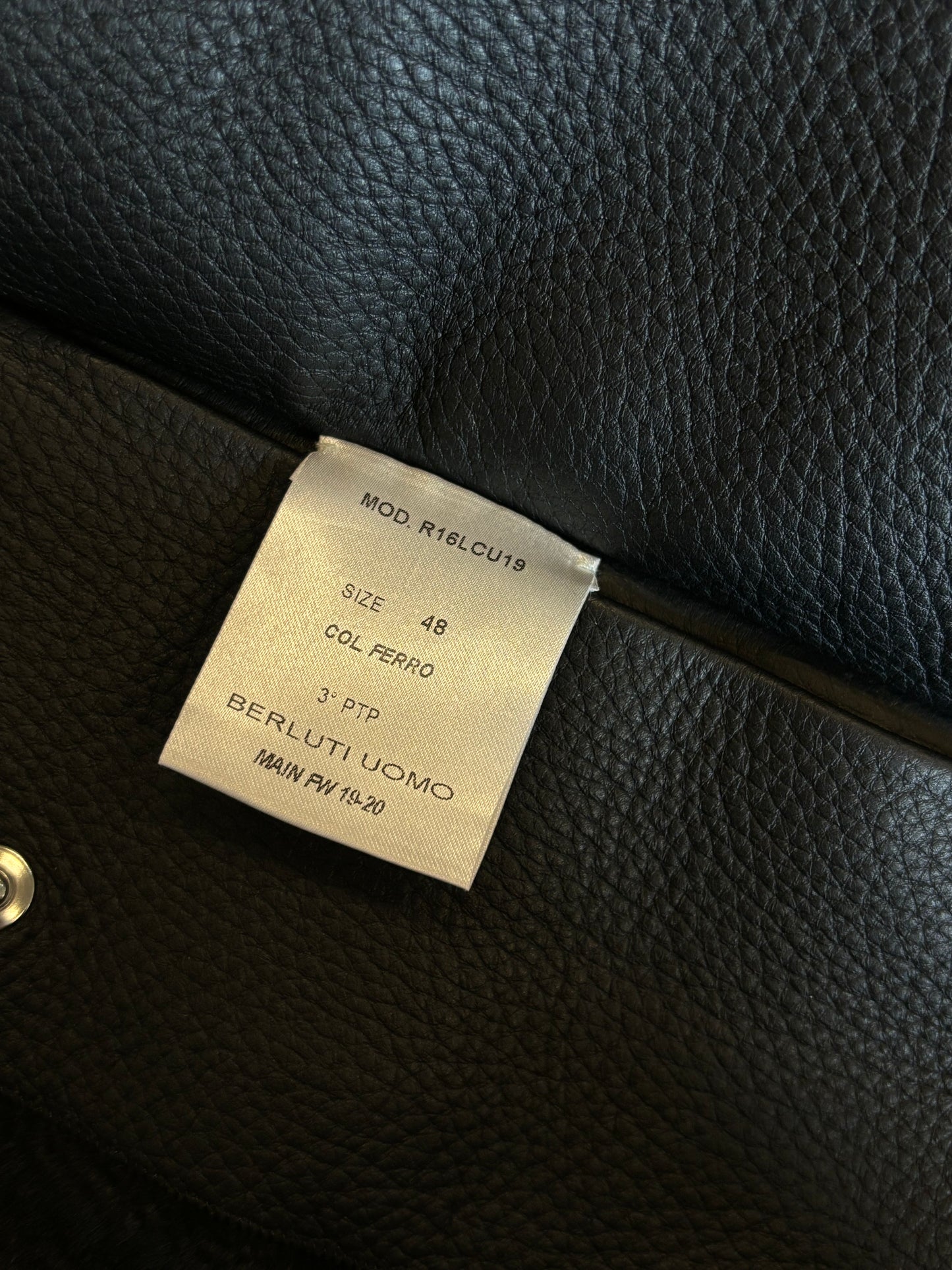 Berluti aw19 Kangaroo oversized coat parka