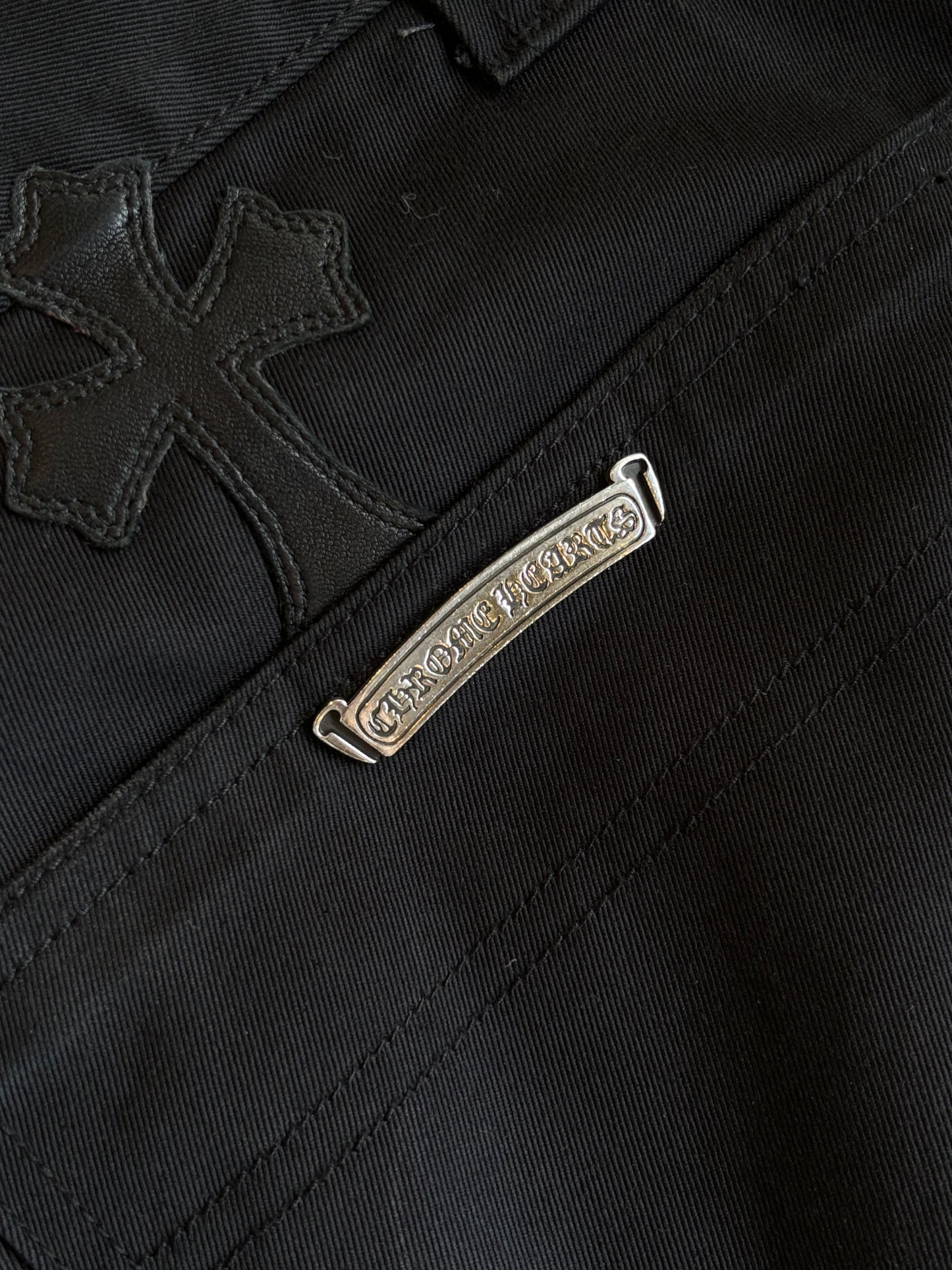 Chrome Hearts Leopard Patches Chino Pants