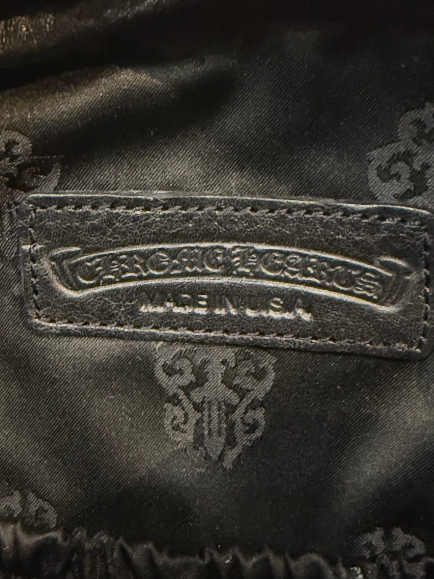 Chrome Hearts Brown Nylon Carpenter Pants
