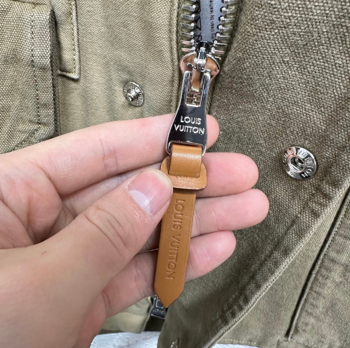 Louis Vuitton DSM exclusive patches jacket parka