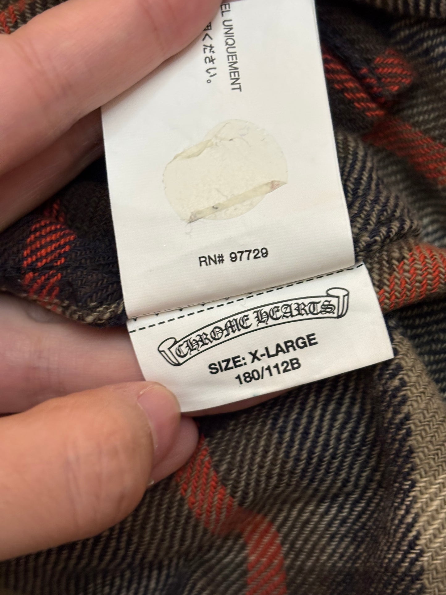 Chrome Hearts Cross Patches Button Up Shirt