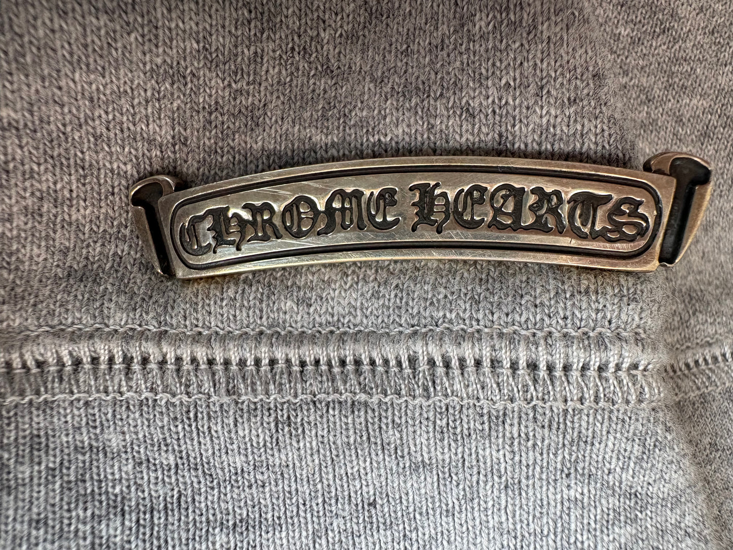 Chrome Hearts Cross patches half zip PaperJam hoodie