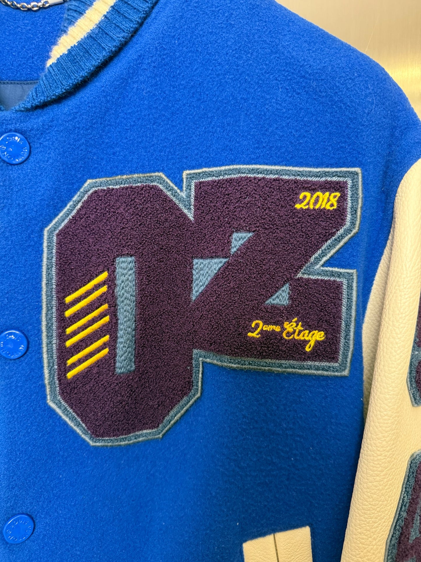 SS19 Virgil Abloh Wizard of OZ varsity Jacket