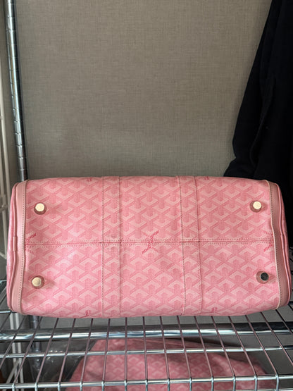 Goyard Bowling 30 Rare Limited Sakura Pink Travel Bag