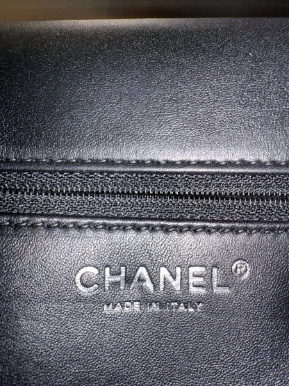 Chanel 14K Supermarket Shearling Classic Flap Jumbo No.5 Comic Bag