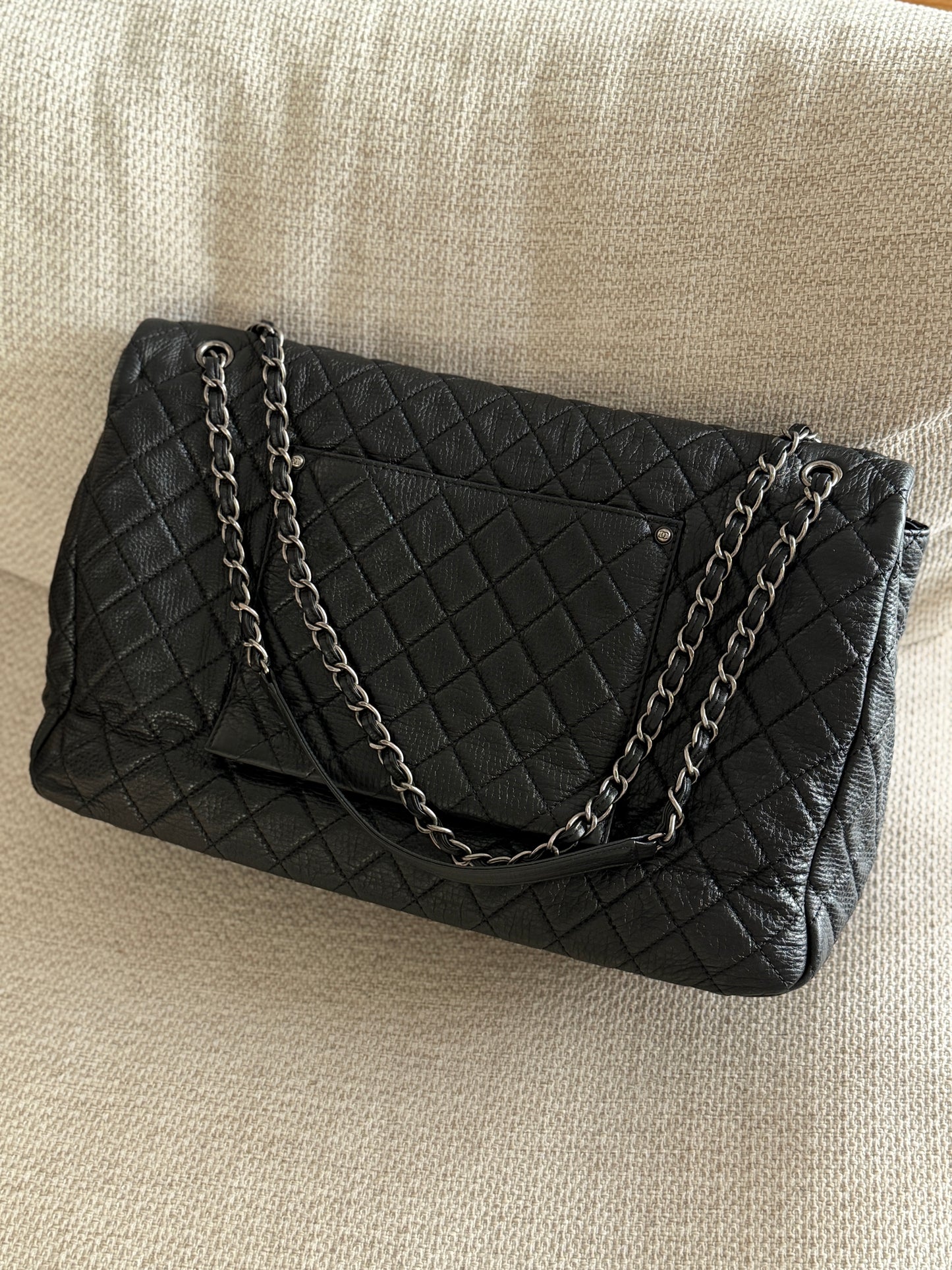 Chanel Quilted Grained Calfskin Airlines XXL Bag