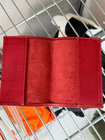 Chrome Hearts Cross patch passport holder