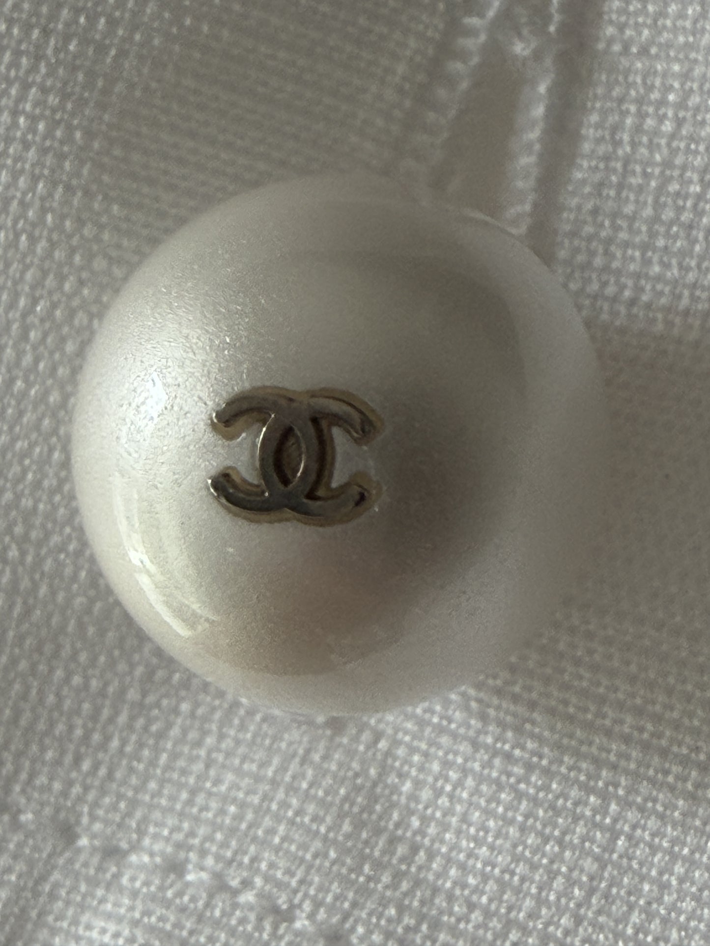 Chanel 26SS Charvet White Tuxedo Long Sleeves Shirt