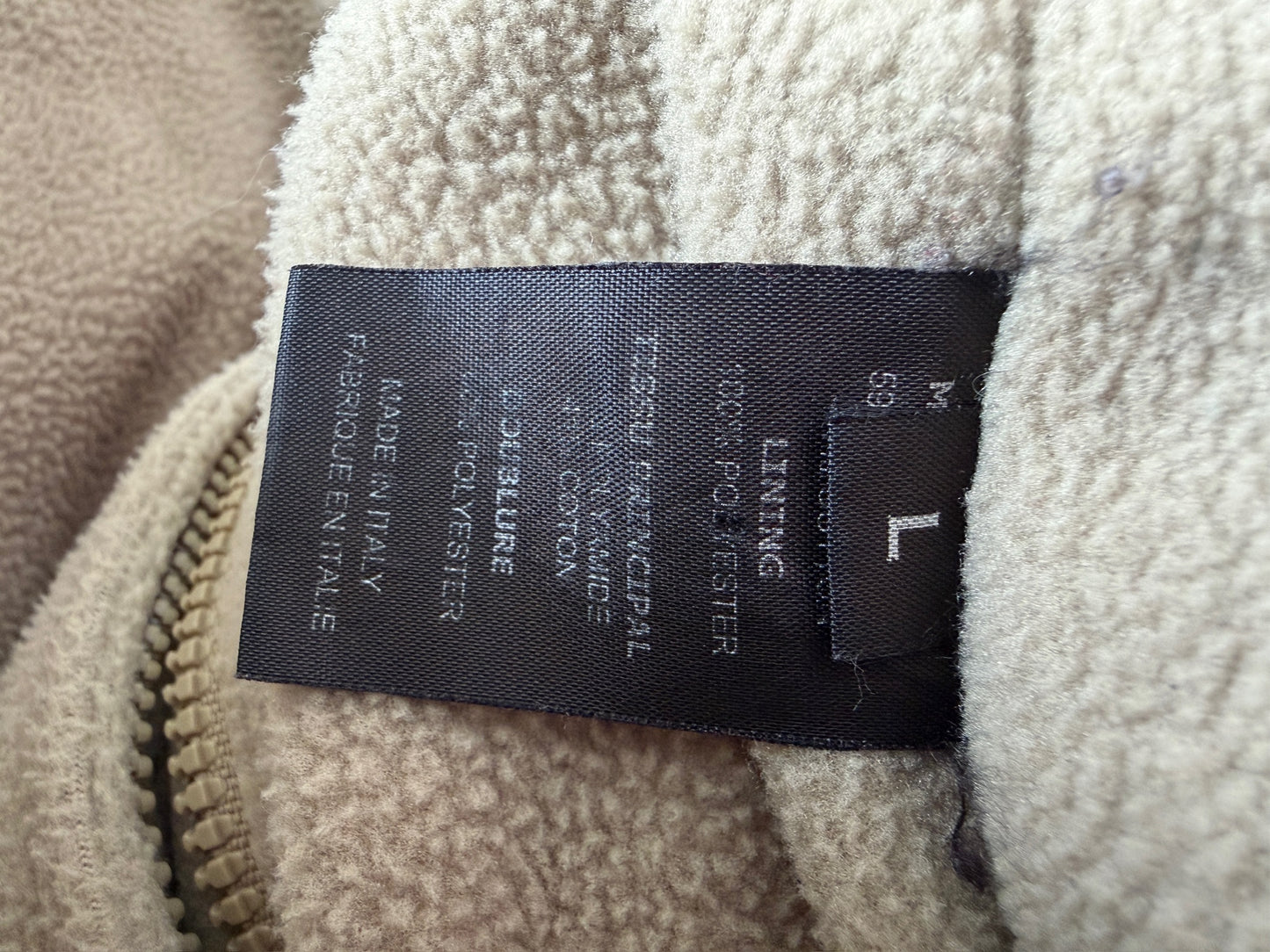 Vetements Aw17 padded shearling shirt