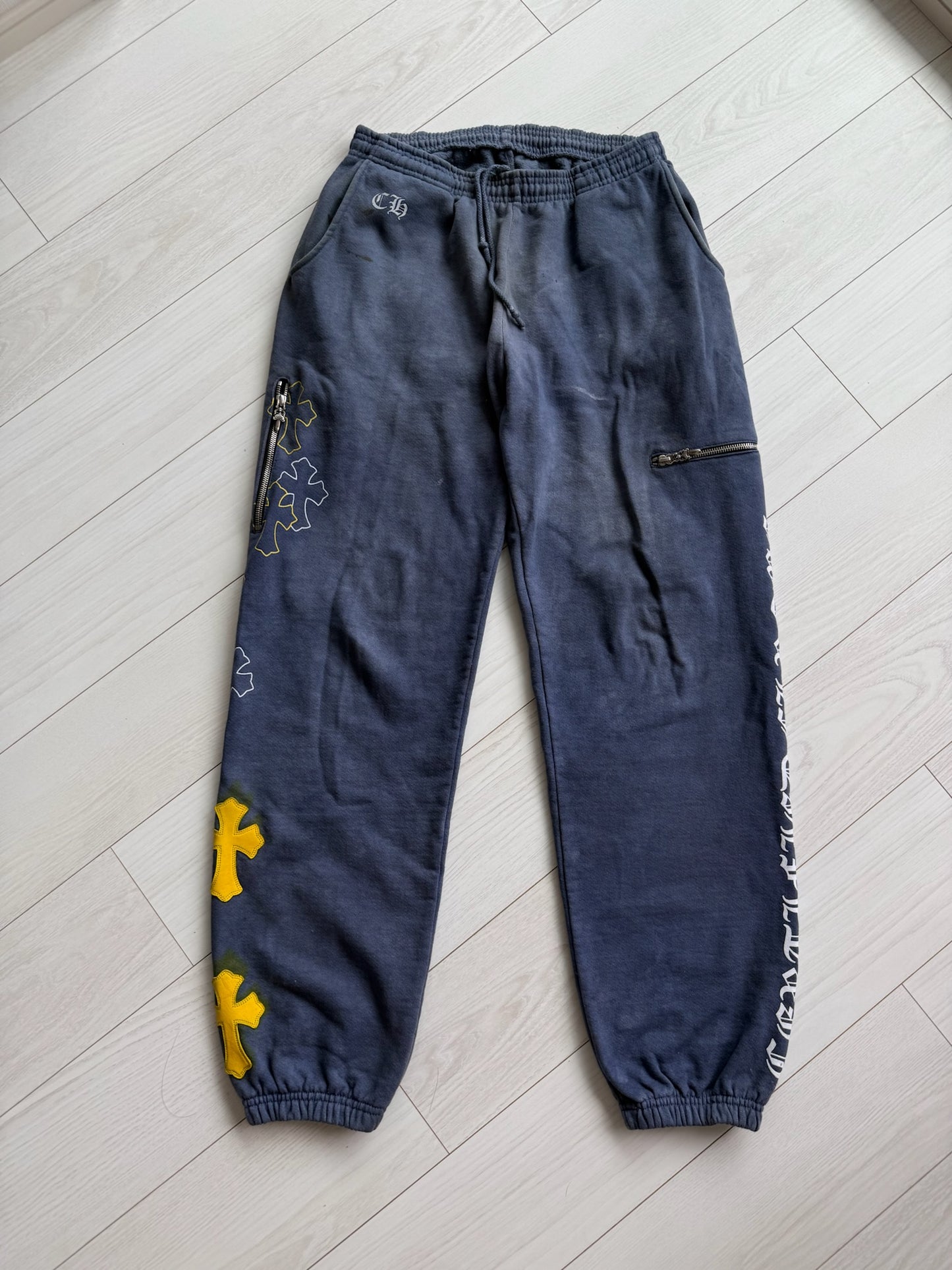 Chrome Hearts X Drake Certified Love Boys cross patches pants