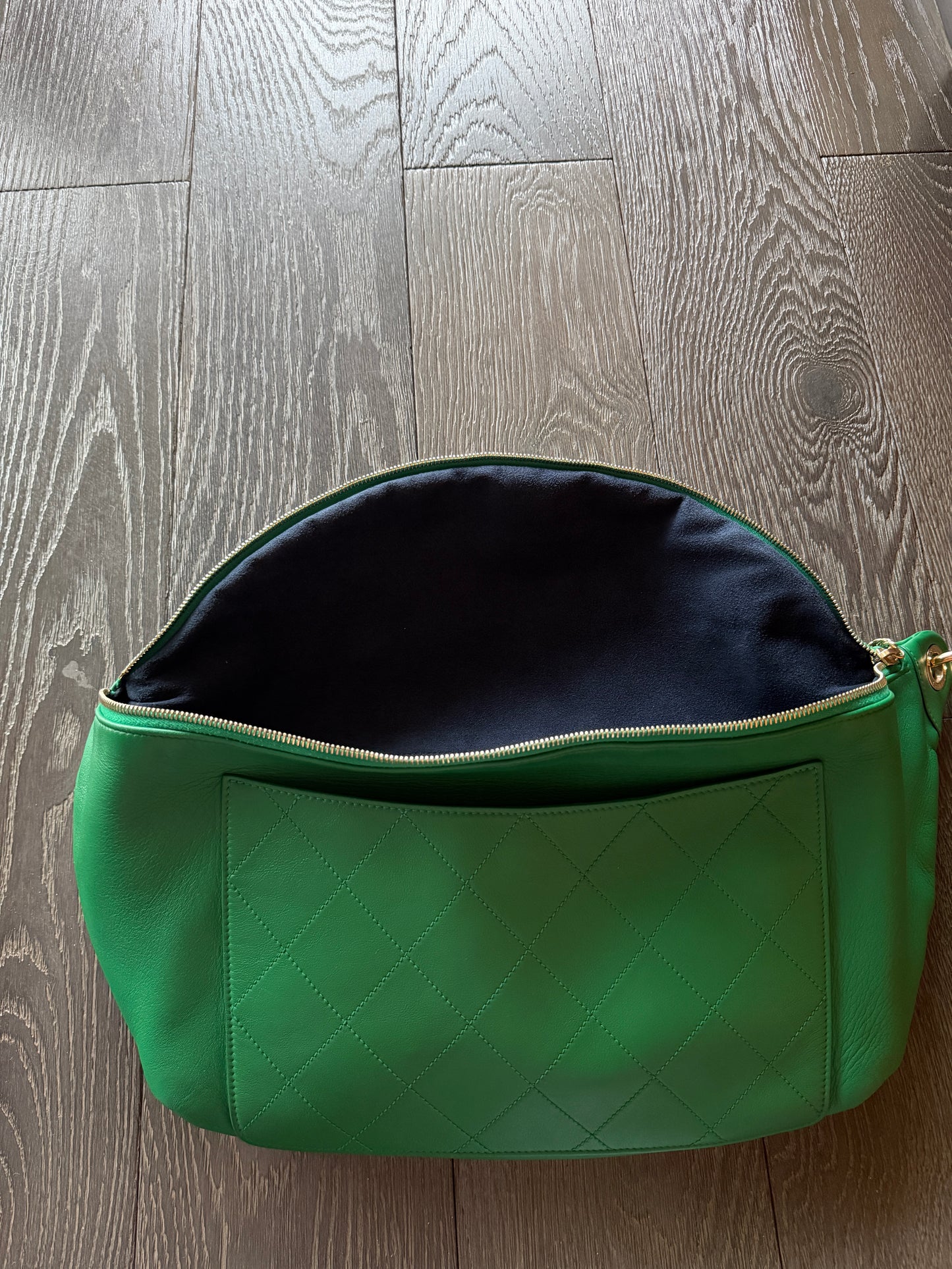 Chanel X Pharrell Williams Green XXL Cross Body Bag