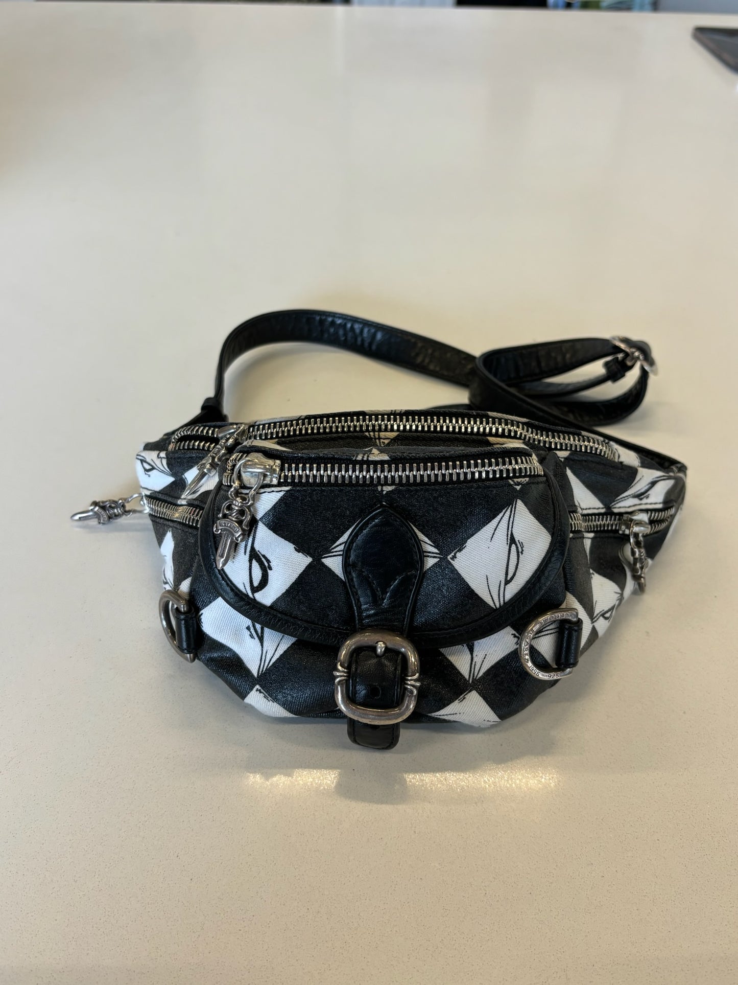 Chrome Hearts Mattyboy Mini snat waist bag