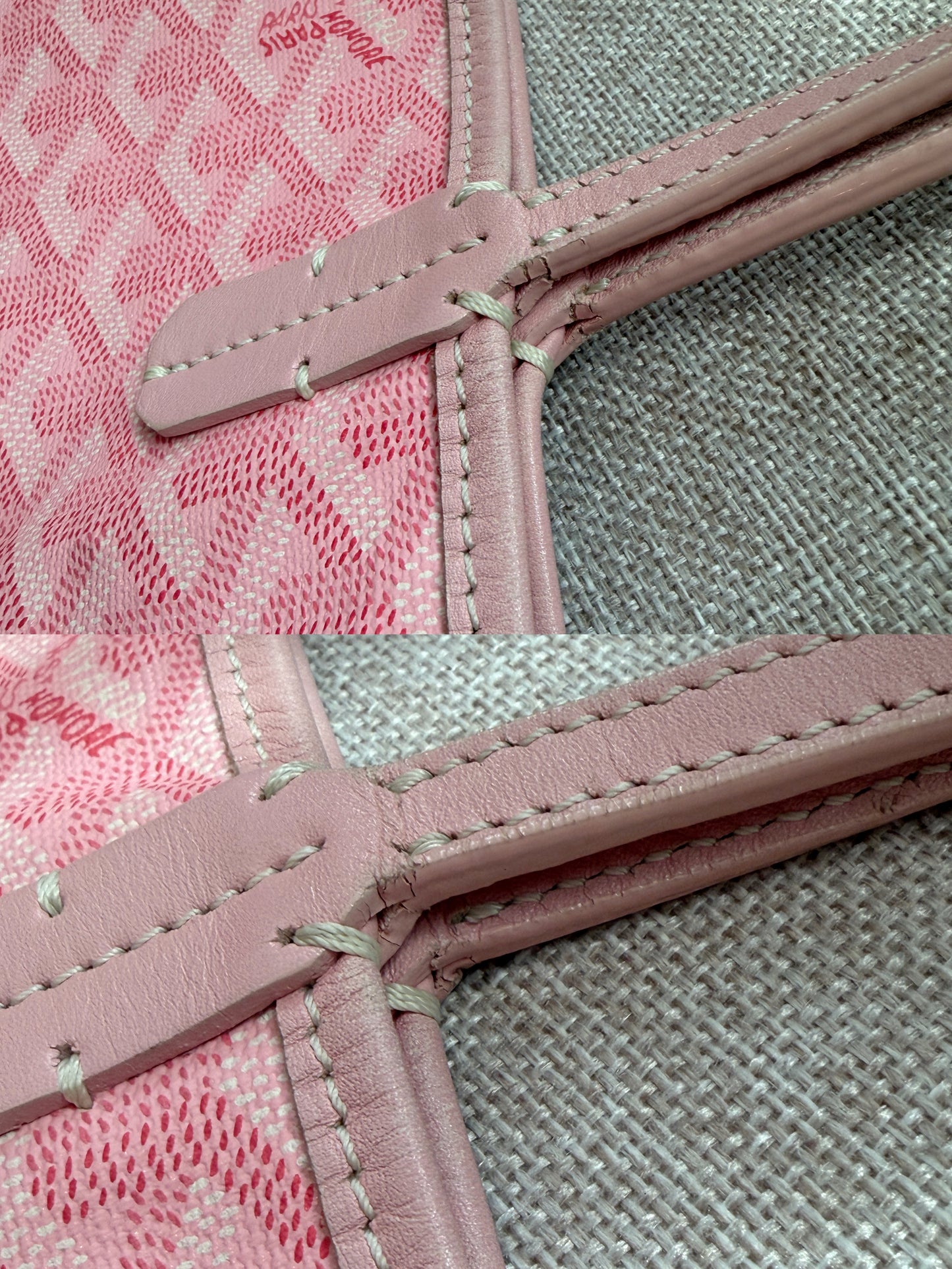 Goyard Sakura Pink Saint Louis GM Tote Bag