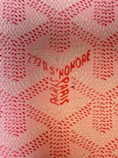 Goyard Japan Limited Sakura Pink Passport Holder Wallet