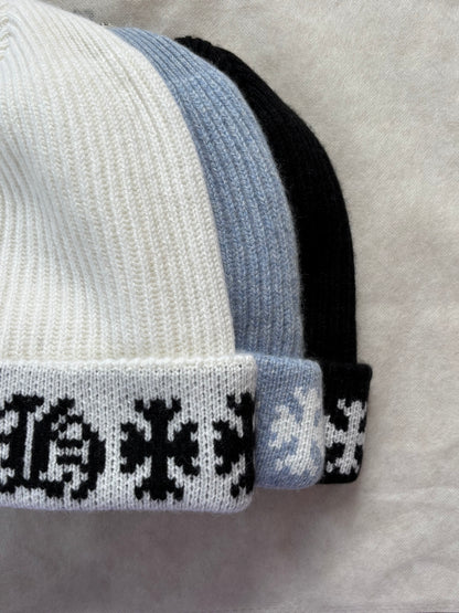 Chrome Hearts Big Daddy Cashmere Beanie