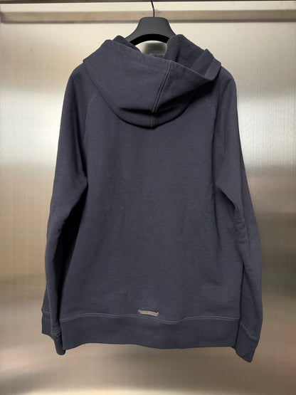Chrome Hearts PaperJam Navy Zip Up Red Cross Patches