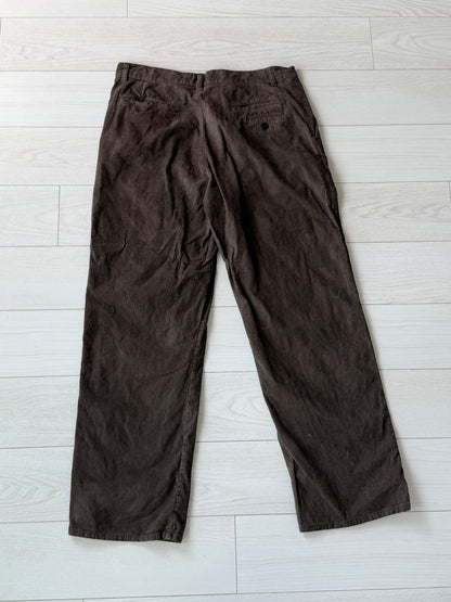 The Row Men's Rosco Brown Corduroy Pants