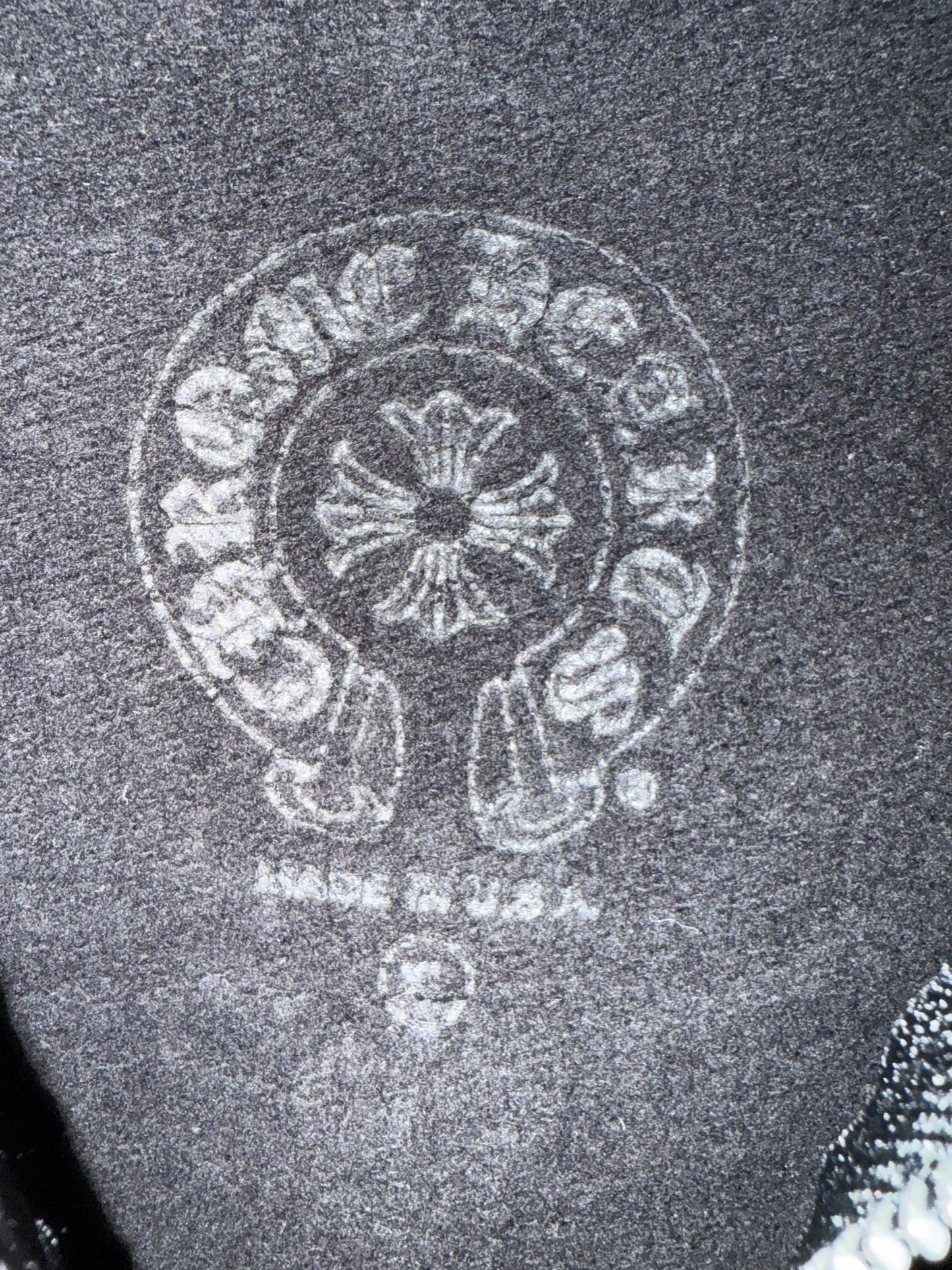 Chrome Hearts Fuxx You Horseshoe Floral Cross Zip Up Hoodie