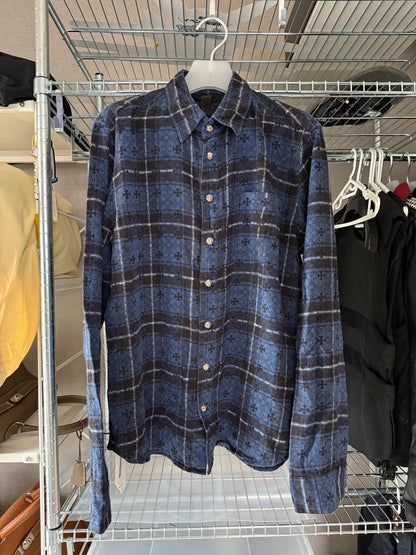 Chrome Hearts monogram cross patches shirt