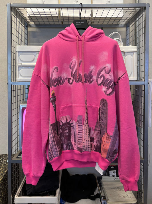 Balenciaga New York Airbrush Hoodie