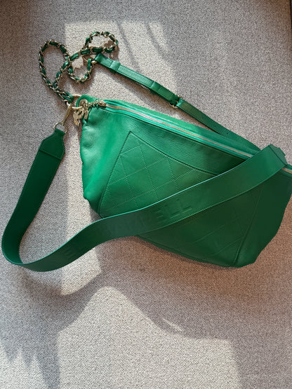 Chanel X Pharrell Williams Green XXL Cross Body Bag