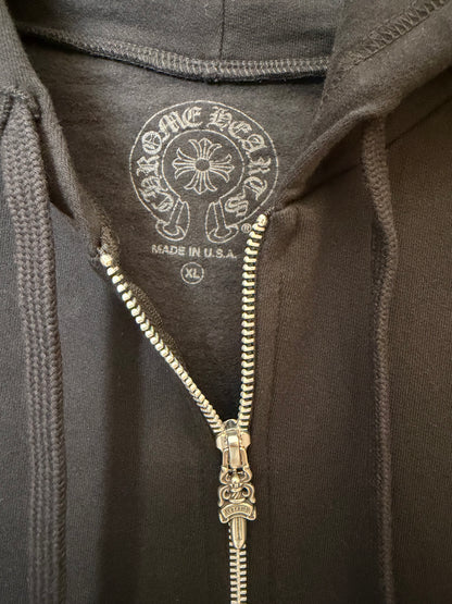 Chrome Hearts Deadly Doll zip up hoodie