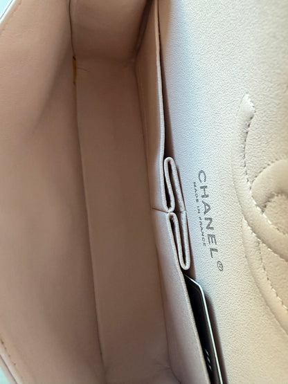 Chanel 2014S Light Pink Lambskin Medium Classic Flap
