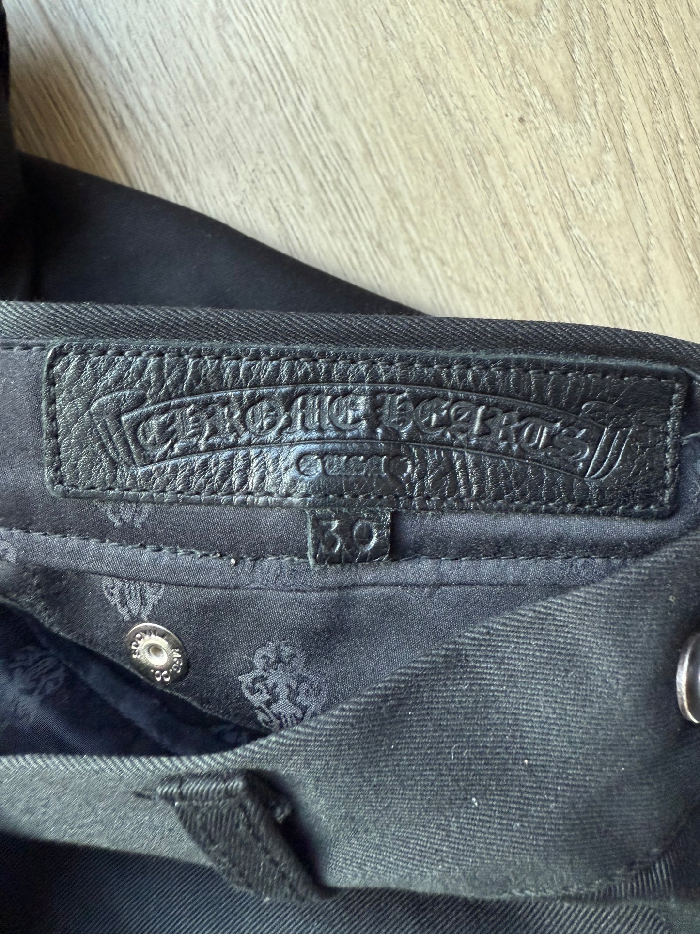 Chrome Hearts Chino Flooded Camo Patchwork sz 30