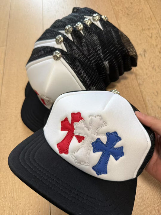 Chrome hearts patches trucker hats