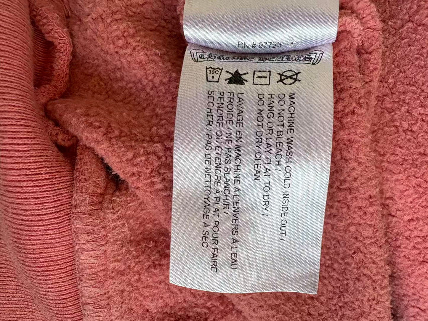 Chrome Hearts X Drake Certified Lover Boy Red Hoodie