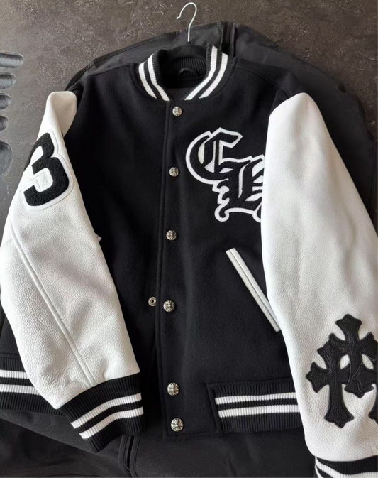 Chrome Hearts New  Eagle Varsity Jacket S