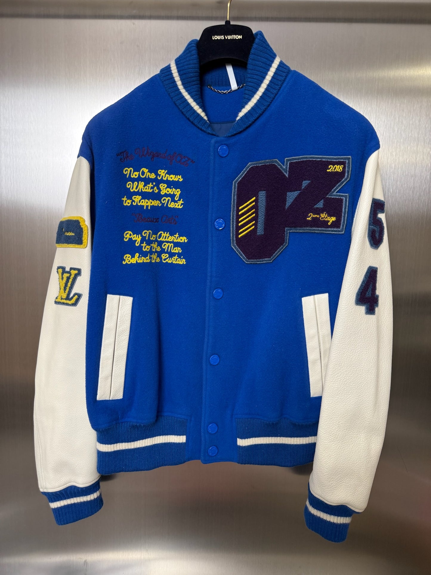 SS19 Virgil Abloh Wizard of OZ varsity Jacket