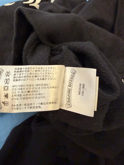 Chrome Hearts monogram horseshoe zip up hoodie
