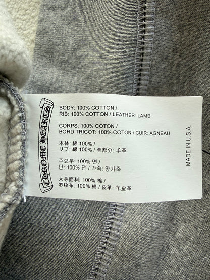 Chrome Hearts Paperjam half zip hoodie sweatshirt