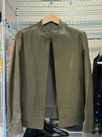 Berluti by Haider Ackermann SS18 Trim Leather Jacket
