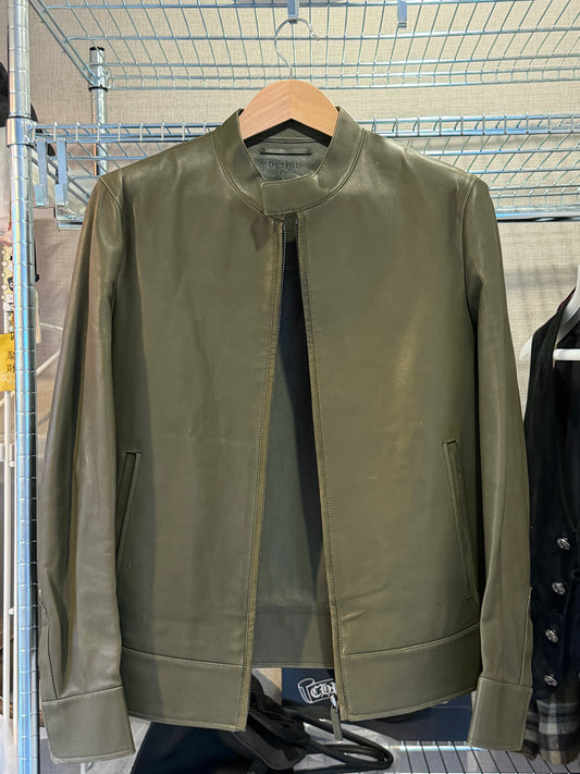 Berluti by Haider Ackermann SS18 Trim Leather Jacket