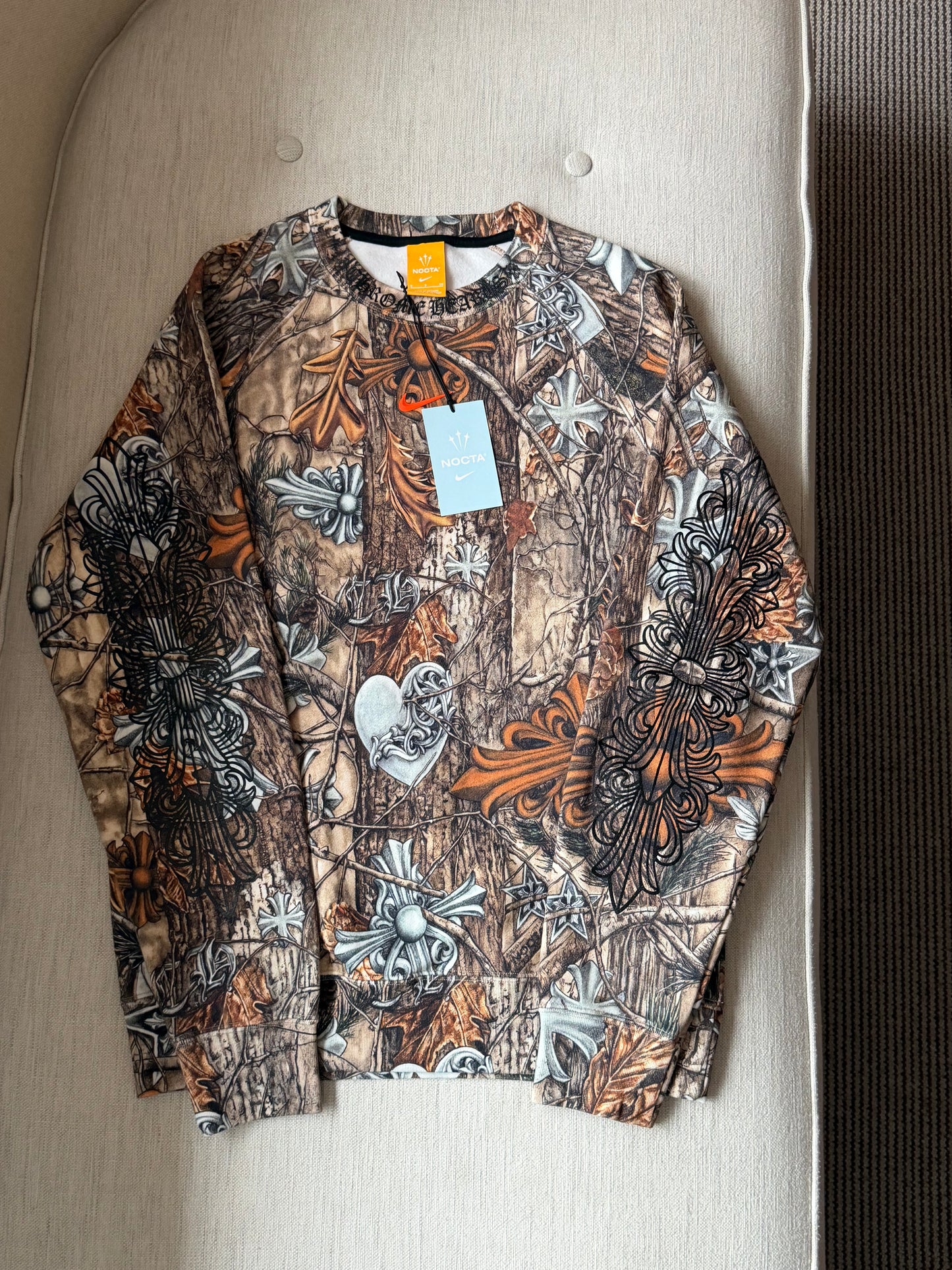 Chrome Hearts Drake Nocta Nike longsleeves sweatshirt