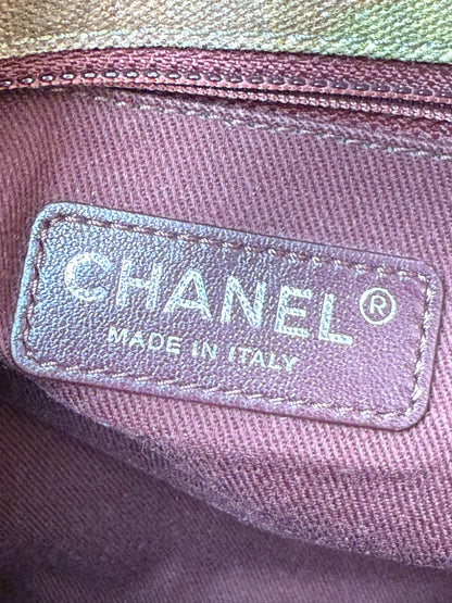 Chanel 15S on the pavements graffiti messenger bag