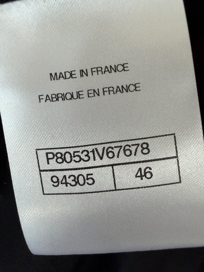 Chanel 2025K Black Velvet Jacket