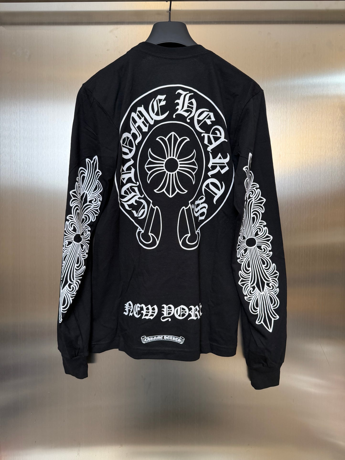 Chrome Hearts NEW YORK long sleeves tshirt