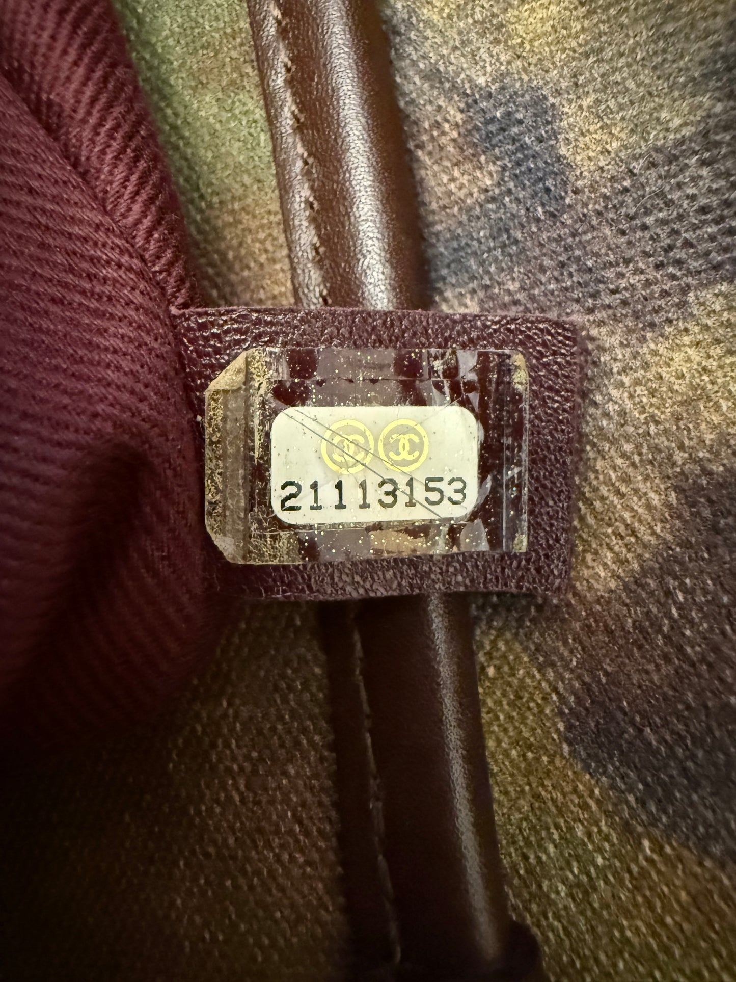 Chanel 15S on the pavements graffiti messenger bag