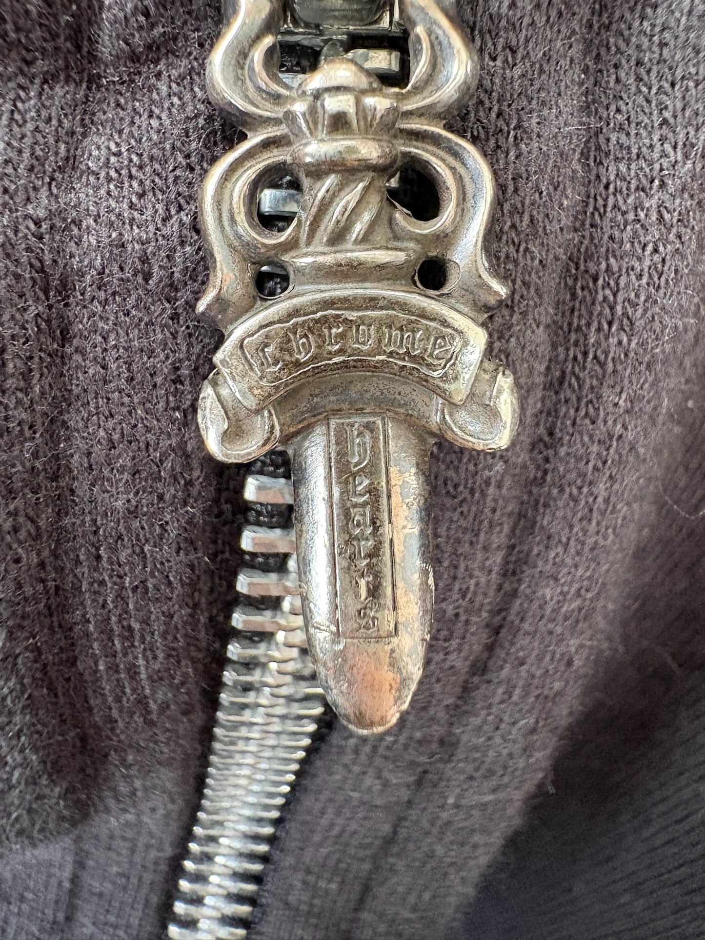 Chrome Hearts deadly doll zip up hoodie